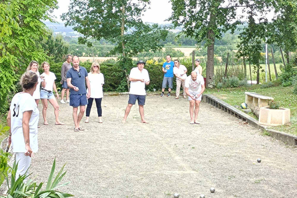 terrain de pétanque